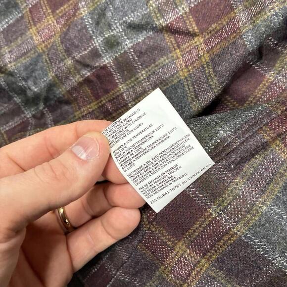 Beretta Canvas Field Jacket Men’s XL EU 48 Beige Wool Lined Barn Coat Italy - Picture 11 of 12